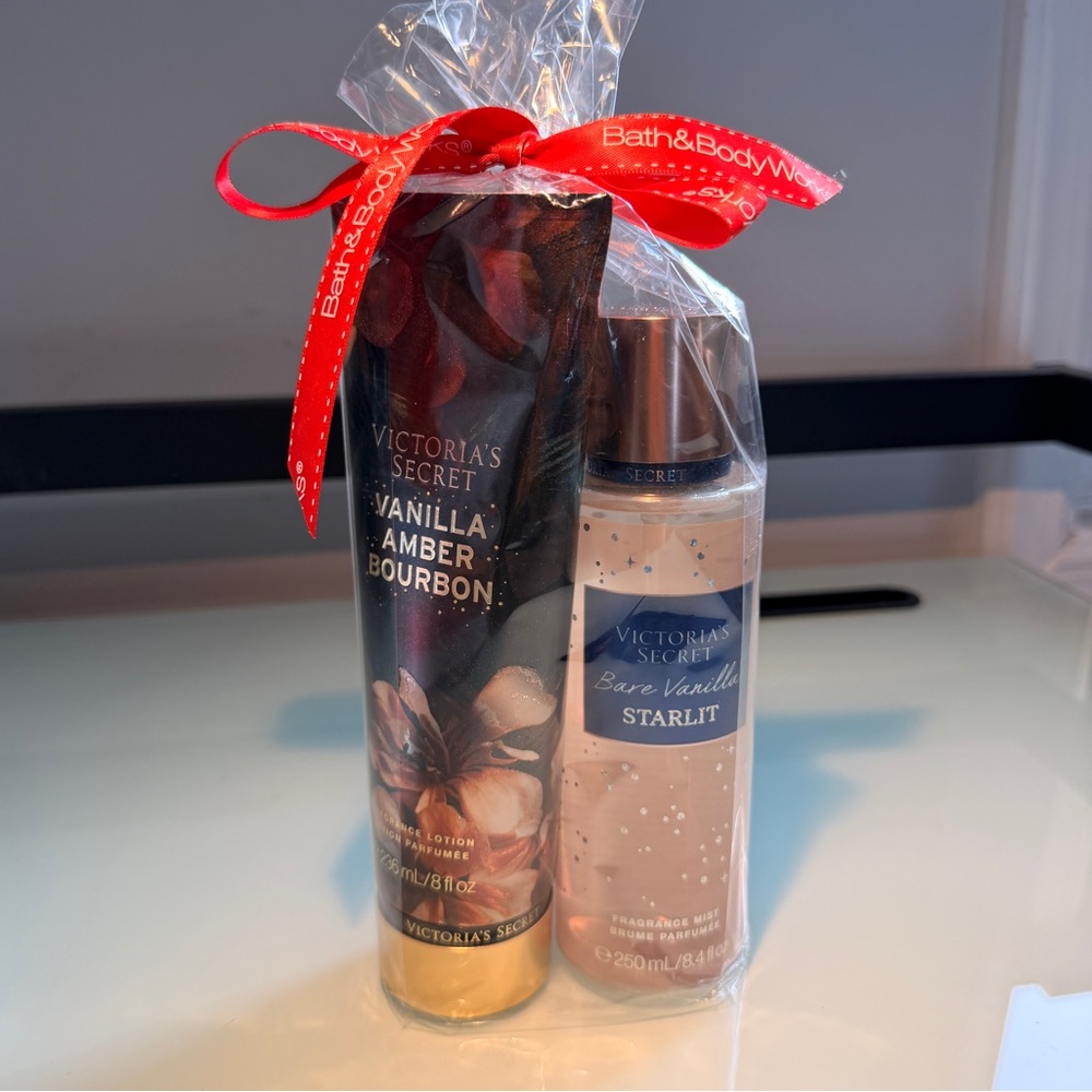 Victoria's Secret Vanilla Amber and Bare Vanilla Set